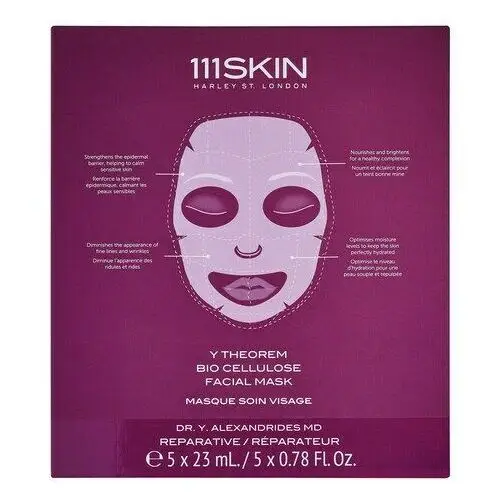 Y Theorem Bio Cellulose Facial Mask - Zestaw, 519434