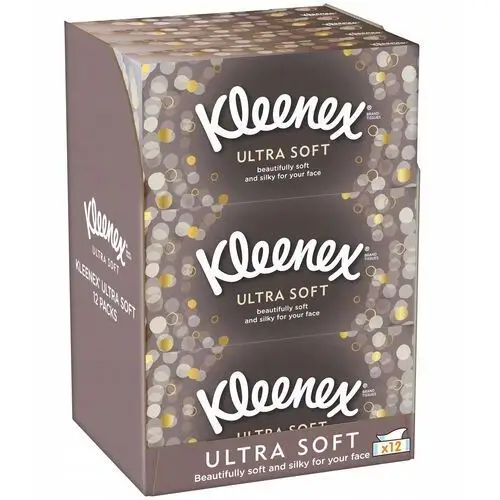 12x Chusteczki higieniczne Kleenex Ultra Soft 64