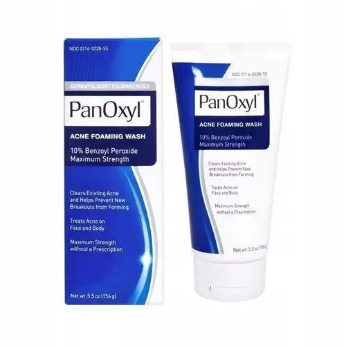 2 butelki PanOxyl Acne Foaming Wash Benzoil Peroxide 10% Mak