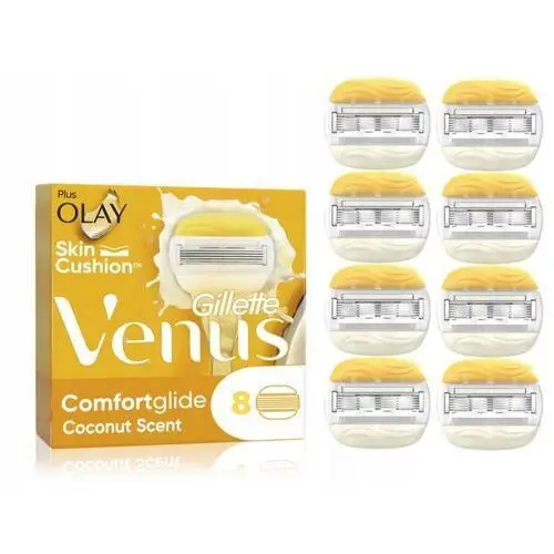 2 x Gillette Venus ComfortGlide Olay zapasowe ostrza 4 szt