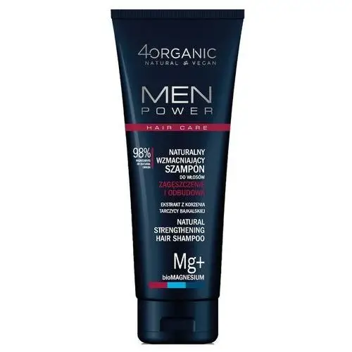 Men power naturalny wzmacniający szampon zagęszczenie i odbudowa