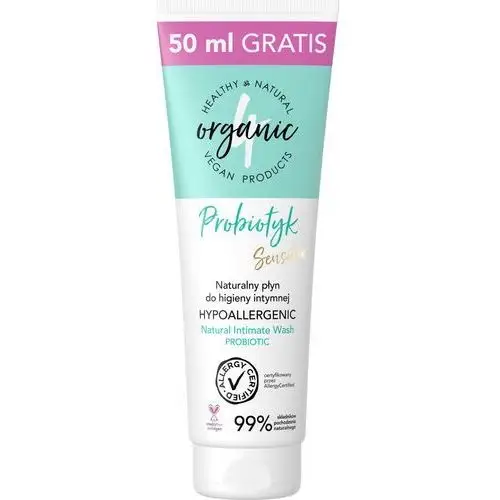 Płyn do higieny intymnej probiotyk 250 ml 4organic