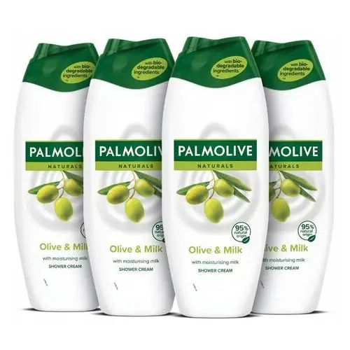 4x 500 ml Palmolive żel pod prysznic Olive-milk