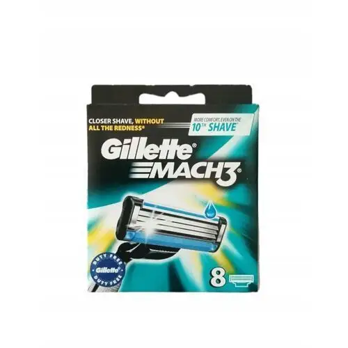 8 Sztuk Gillette MACH3 wkłady do maszynki MACH3