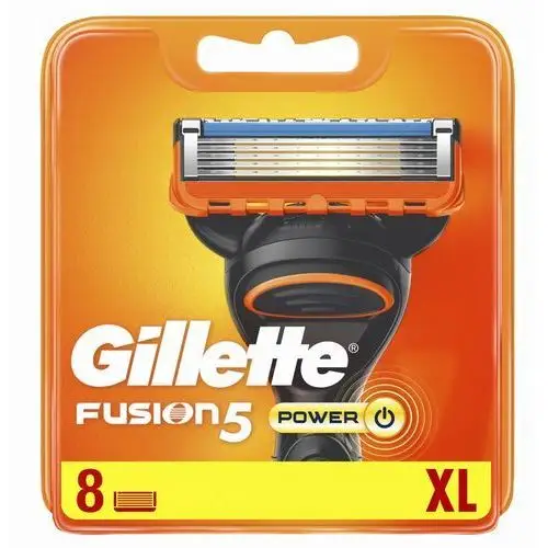 8X Wkłady Ostrza Gillette Fusion Power