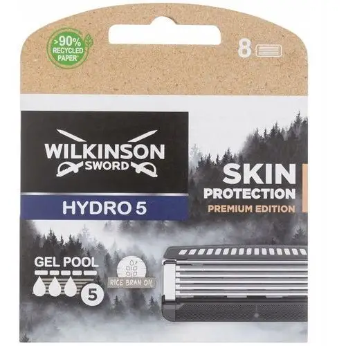 8x Wkłady Wilkinson Hydro 5 Skin Premium Edition