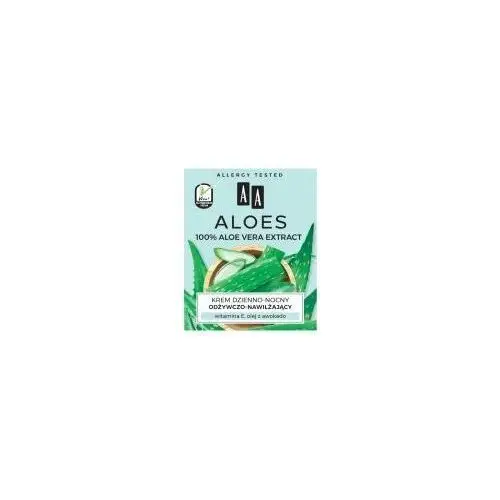 Aa Aloes 100% Aloe Vera Extract krem dzienno-nocny odżywczo-nawilżający 50 ml