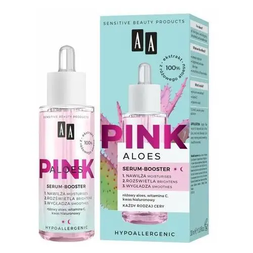 Aa aloes pink, serum-booster, 30 ml