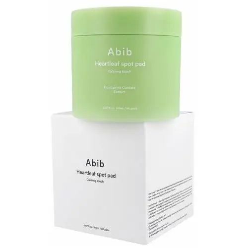 Abib - heartleaf spot pad calming touch, 80 pads - kojące płatki do twarzy