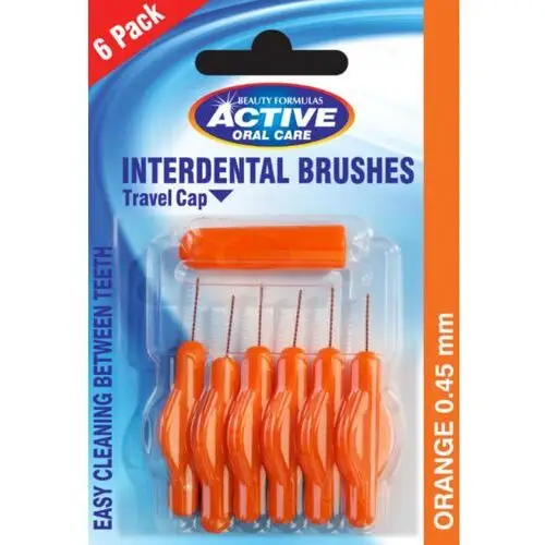 Czyściki do przestrzeni międzyzębowych 0.45mm 6szt. Active Oral Care