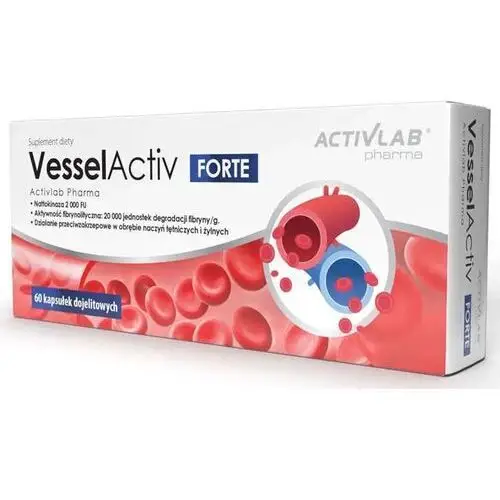 Vesselactiv forte x 60 kapsułek Activlab pharma