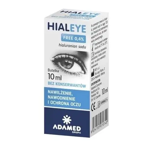 Hialeye free 0,4% krople do oczu 10ml Adamed