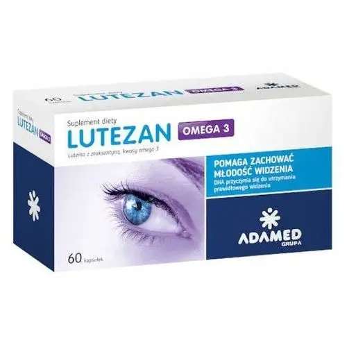 Adamed Lutezan omega 3 x 60 kapsułek