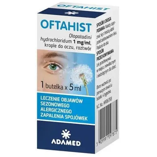 Adamed Oftahist 1mg/ml krople do oczu 5ml