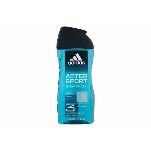 Adidas , after sport, żel pod prysznic dla mężczyzn, 250ml