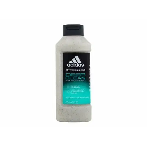 Adidas deep clean oczyszczający żel pod prysznic z efektem peelingu 400 ml
