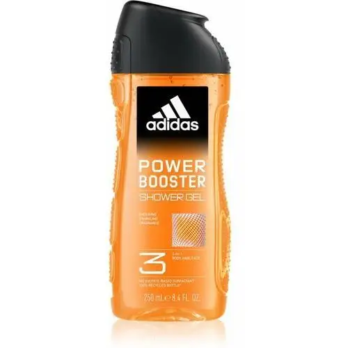 Adidas Power Booster energetyzujący żel pod prysznic 3 w 1 250 ml,1