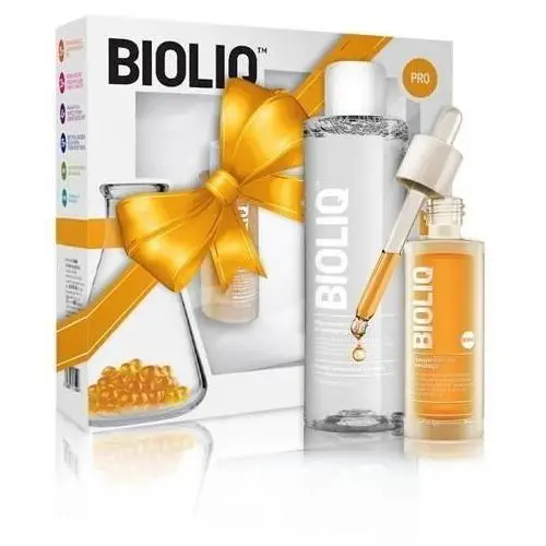 BIOLIQ PRO Intensywne serum rewitalizujące 30ml + Płyn micelarny 200ml