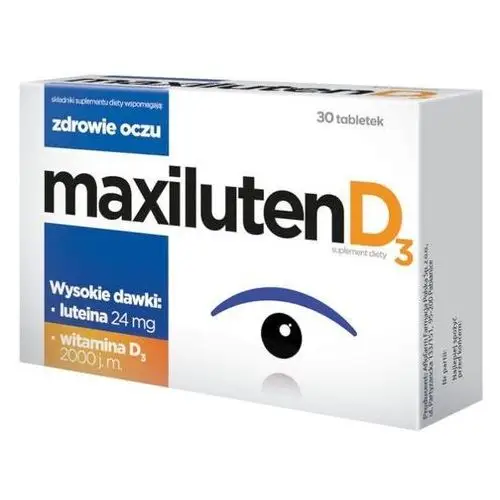 Maxiluten D3 x 30 tabletek