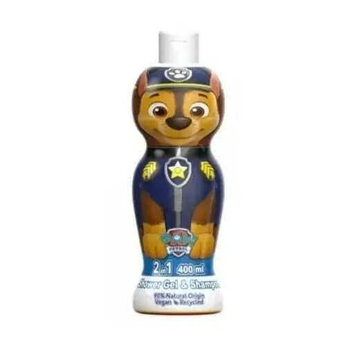 Paw Patrol Chase Shower gel and shampoo 2 in 1 for children 400 ml