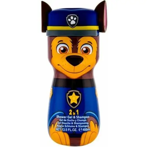 Air val Paw patrol chase shower gel and shampoo 2 in 1 for children 400 ml