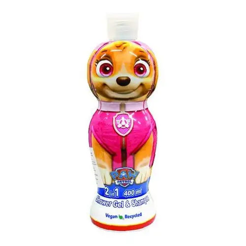 Paw patrol skye shower gel and shampoo 2 in 1 for children 400 ml Air val