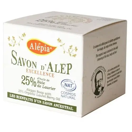 Alepia (mydła) Mydło alep excellence 25% bio 190 g - alepia