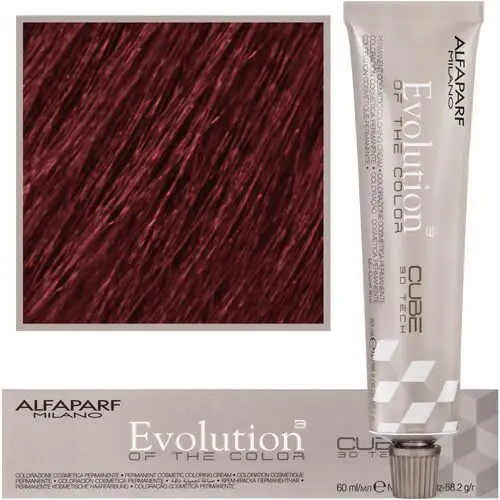 Evolution of the color farba do włosów 6.6 ciemny czerwony blond 60ml Alfaparf