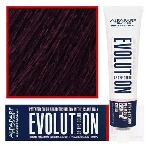 Alfaparf evolution - wegańska farba do koloryzacji włosów, 60ml 5,65