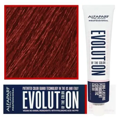 Alfaparf evolution - wegańska farba do koloryzacji włosów, 60ml 8,66i