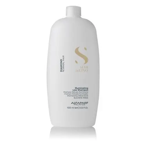 Semi di lino diamond, szampon rozświetlający do włosów normalnych, 1000ml Alfaparf