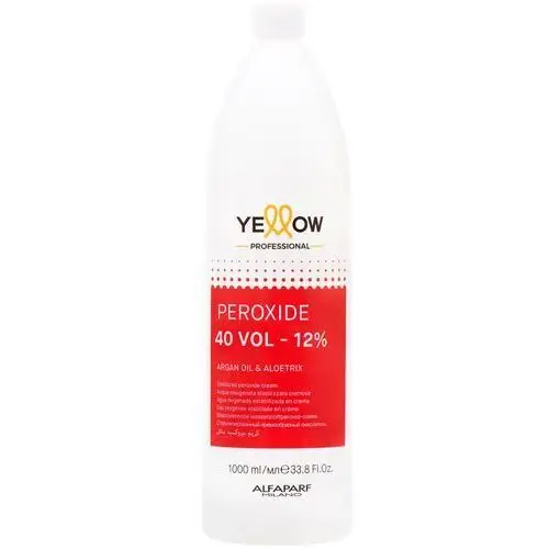 Alfaparf yellow oxydant – emulsja utleniająca do farb, aktywator, 1000ml 40 vol - 12%