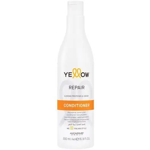Alfaparf yellow repair - odżywka regenerująca do włosów zniszczonych, 500ml