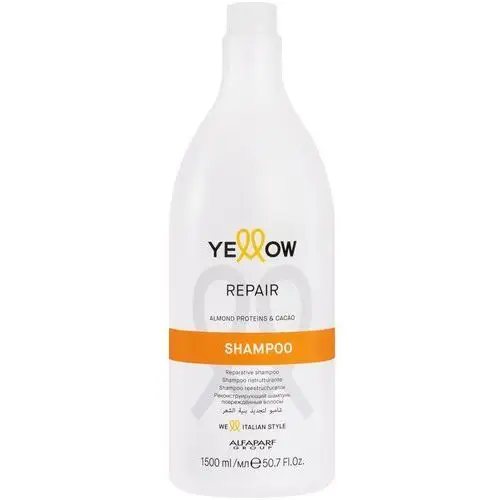 Alfaparf yellow repair - szampon regenerujący do włosów zniszczonych, 1500ml, 21540