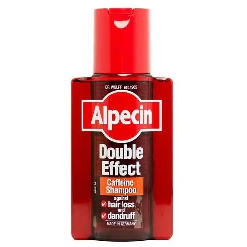 ALPECIN DOUBLE EFFECT SZAMPON KOFEINOWY 200ML