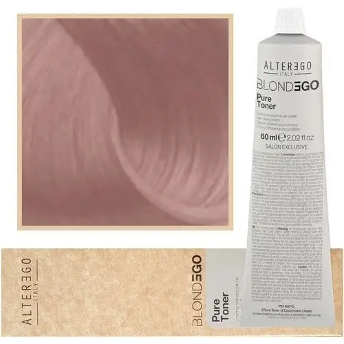 Alter ego blondego pure toner, toner do włosów carmel, 60ml