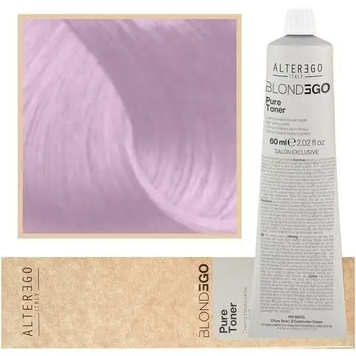 Alter Ego Blondego Pure Toner, toner do włosów Platinum, 60ml