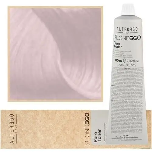 Alter Ego Blondego Pure Toner, toner do włosów White, 60ml, kolor blond