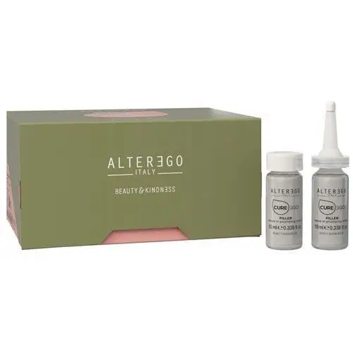 Alter Ego CureEgo Filler Lotion - ampułki wypełniająco-regenerujące do włosów, 12x10ml