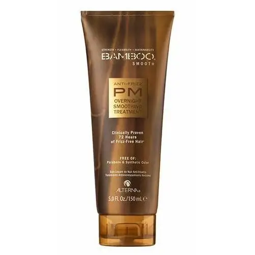 Alterna Bamboo Smooth Anti-Frizz PM Smoothing Treatment kuracja regenerująco-wygładzająca na noc 150 ml