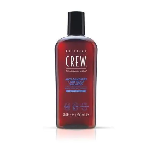 American Crew Anti-Dandruff + Dry Scalp, szampon przeciwłupieżowy, 250ml 2