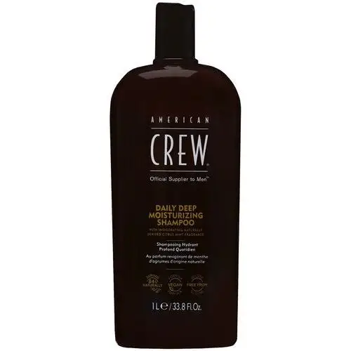 American Crew Daily Deep Moisturizing - szampon do codziennej pielęgnacji włosów, 1000ml