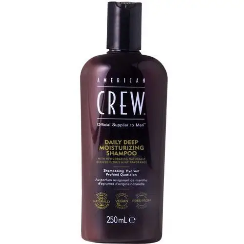 American crew daily moisturizing - szampon nawilżający dla panów, 250ml