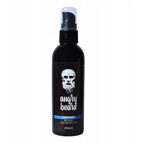 Angry Beard Hermes Olejek wspiera Porost,Wzrost zdrowie Twojej Brody 100ml