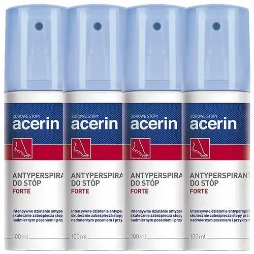 Anida Acerin Antyperspirant Forte do stóp 4x 100ml