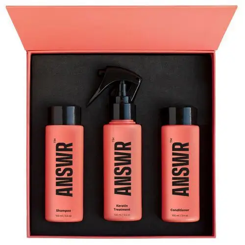 Answr at-home keratin treatment kit (3x100ml)