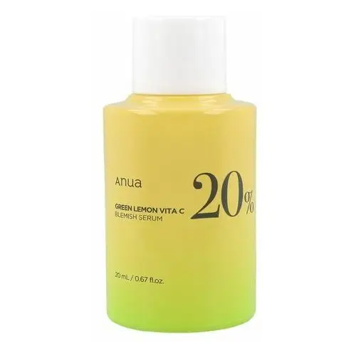 Anua - green lemon vitamin c blemish serum, 20ml - rozjaśniające serum do twarzy