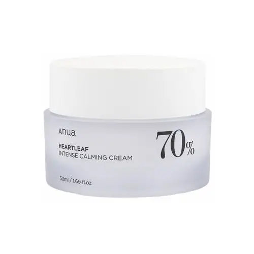 ANUA - Heartleaf 70% Intense Calming Cream, 50ml - intensywnie kojący krem do twarzy