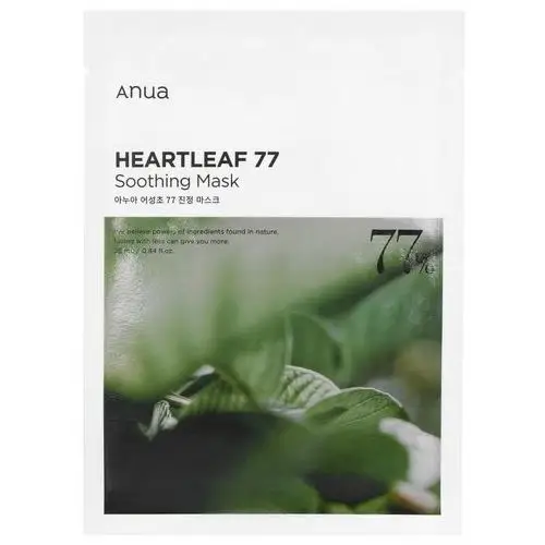 Anua heartleaf 77% soothing sheet mask 25ml