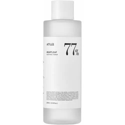 ANUA - Heartleaf 77% Soothing Toner, 250ml - kojący tonik do twarzy (8809640731433)